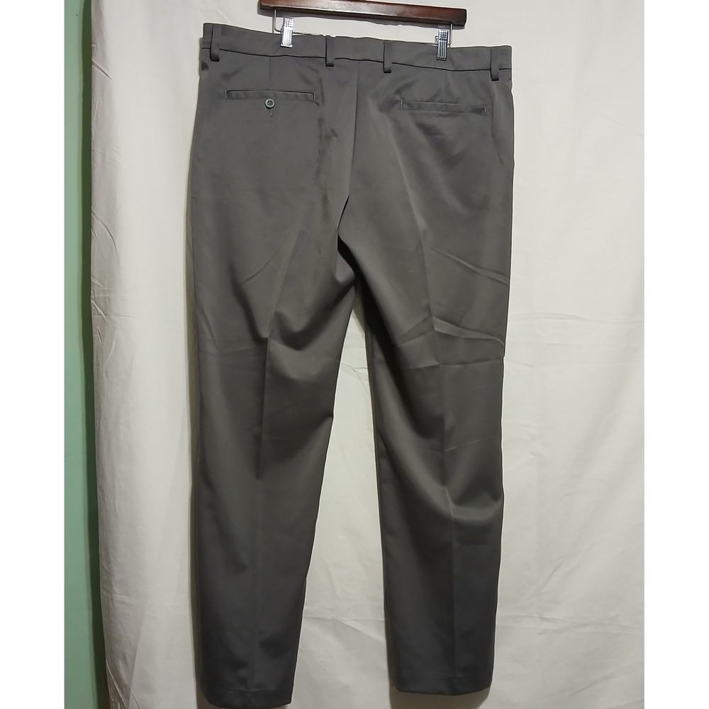 Amazon Essentials Gray Slim Fit Dress Pants Stretch 40x32‎ - Picture 2 of 7